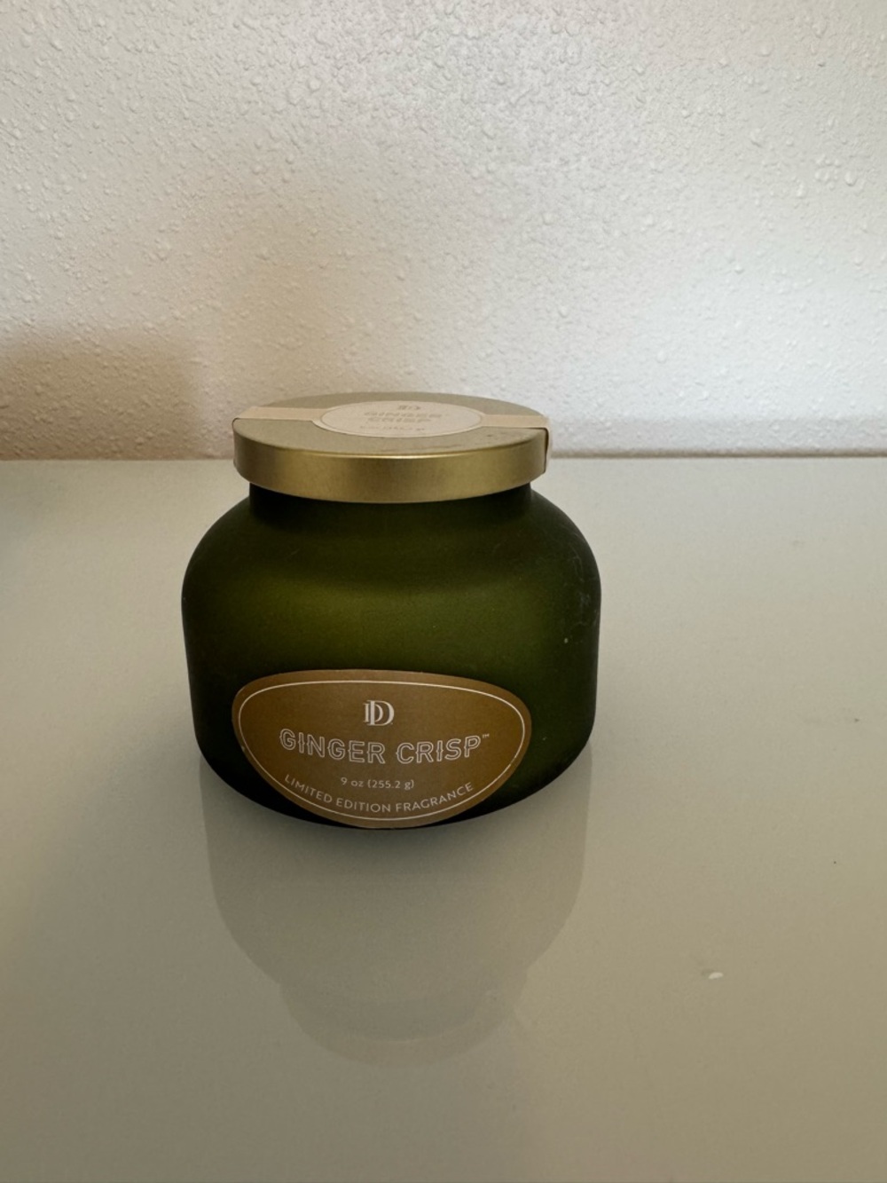 Hobby Lobby Olive Green Decorative Jar Candle, 9 oz